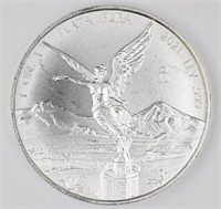 2021 MEXICO 1 OUNCE .999 SILVER COIN