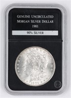 1901 US MORGAN SILVER $1 DOLLAR COIN