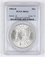 1904-O US MORGAN SILVER $1 DOLLAR COIN