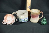 ASSORTED SIGNED POTTERY
