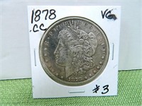 1878-CC Morgan Dollar – VG
