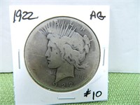 1922 Peace Dollar – AG