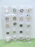 (10) Silver Proof National Park Quarters,