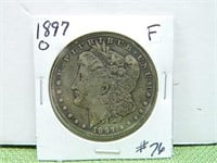 1897-O Morgan Dollar F