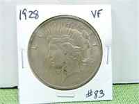 1928 Peace Dollar – VF