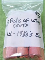 (7) Rolls of Wheat Cents (1950’s Era)