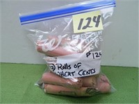 (22) Rolls of Wheat Cents