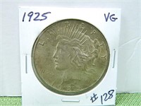 1925 Peace Dollar – VG