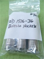 (120) 1926-36 Buffalo Nickels