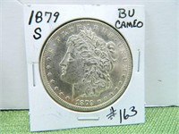 1879-S Morgan Dollar – BU (PL-CAMEO)