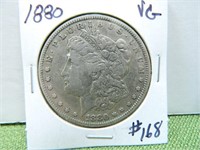 1880 Morgan Dollar – VG