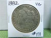 1882 Morgan Dollar – VG