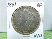 1881 Morgan Dollar – VF