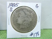1885s Morgan Dollar – G