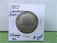 1893 World’s Colombian Expo Half Dollar –