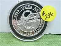 1982 Quad City USA 1 oz. 999 Silver Round
