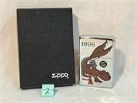 1996 zippo brown mule  nos