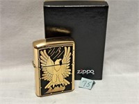 1998 zippo brass eagle  nos