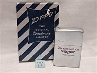 1937 zippo the kline mfg. co.  unfired