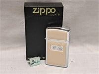 1990's zippo silver /white