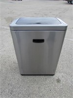 Touch Less Kitchen Trash Can, Stainless Steel
