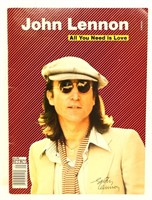 Vintage All You Need Is Love John Lennon magazine