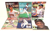 6 1989 Beckett Baseball Card Monthly magazines