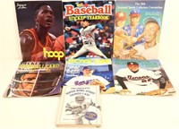 Lot of 7 sports magazines/books