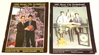 1990, 1991 Music City Invitational Programs
