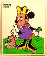 Vintage childs Playskool Minnie Mouse puzzle