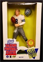 Vntg Troy Aikman Talking Football Player in box