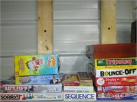 Tote full of Various Board Games 14 Total