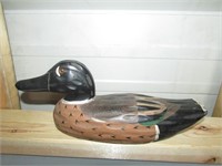 Beautiful Hand Craved and Painted Wood Duck