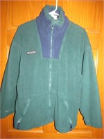 Womens Columbia Fleece Zip-Up, SIze Small