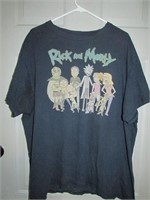 Rick and Morty Adult Swim T-Shirt, Size 2X
