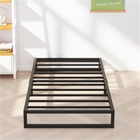 6 Inch Twin Bed Frames, Metal Platform Mattress Fo