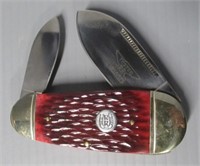 Rough Rider folding knife. Measures: 4" Long.