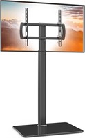 Universal Floor TV Stand with Mount 80 Degree Swiv