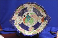 Antique/Vintage Japanese Kutani Geisha Girl Bowl