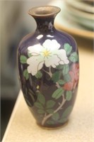 Antique Small Japanese Cloisonne Vase