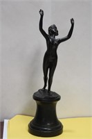 A Garanti Bronze Nude Statue