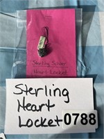 Sterling Heart Locket U238