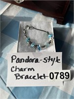 Pandora Style Charm Bracelet U238