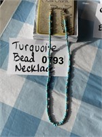 Turquoise Bead Necklace U238