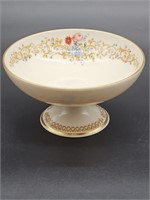 Lenox China Queens Garden Footed Bowl.