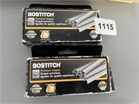 2 Boxes of Bostitch Staples U248