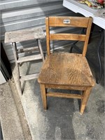Antique Chair & Stool U250