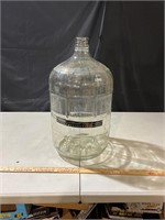 5 gallon glass bottle, 20” tall