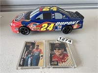 Jeff Gordan Car w/Cards U251