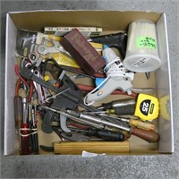 Large Lot of Various Hand Tools & Hot Glue Gun